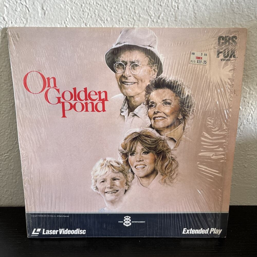 On Golden Pond Laserdisc LD CBS Fox Henry Fonda Katharine Hepburn